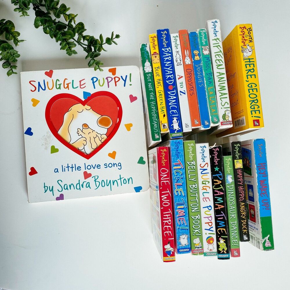 Large Bundle of Sandra Boynton Toddler Board Books